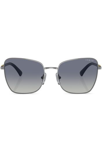 Vogue Eyewear gradient-lenses cat-eye sunglasses - Blu