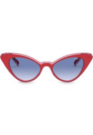 cat-eye gradient lens sunglasses