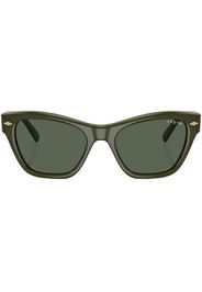 Vogue Eyewear logo-print sunglasses - Verde