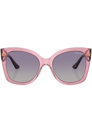 Vogue Eyewear tortoiseshell-effect butterfly-frame sunglasses - Rosa