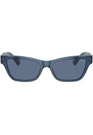 Vogue Eyewear translucent-design cat-eye sunglasses - 304680 Transparent Dark Blue