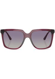 Vogue Eyewear translucent-design square-frame sunglasses - 29898J Transparent Cherry