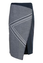 asymmetric pattern skirt