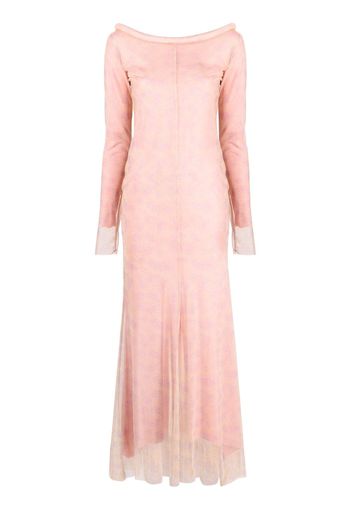 V:PM ATELIER Kairi wide-neck gown - Rosa