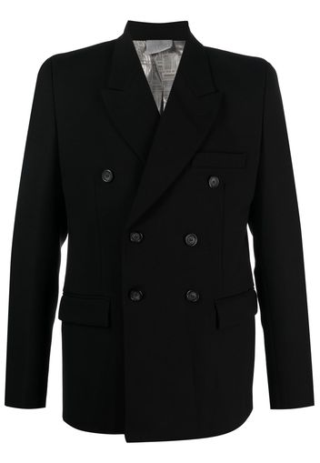 VTMNTS double-breasted wool blazer - Nero