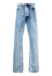 VTMNTS acid-wash denim jeans - Blu