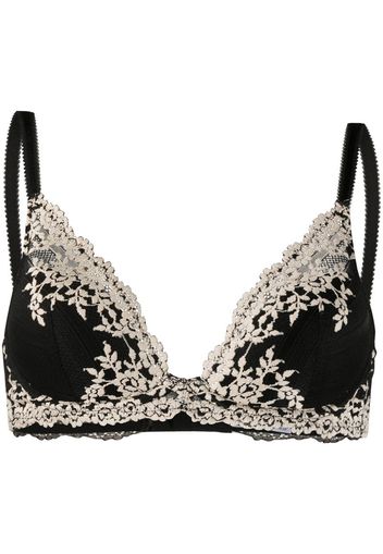 Embrace Lace plunge underwire bra