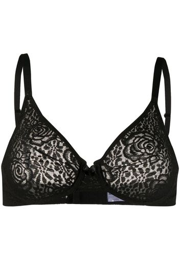 halo lace moulded underwire bra