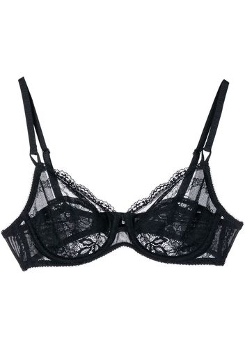 Wacoal Ravissant underwire balcony bra - Nero