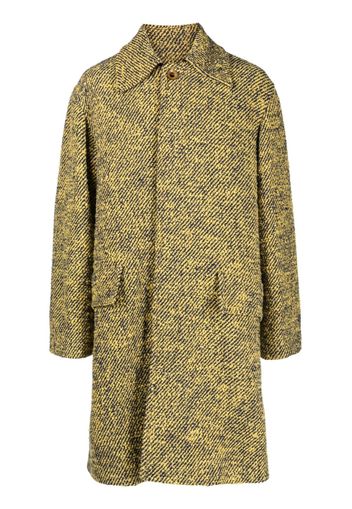 Wales Bonner André single-breasted coat - Giallo