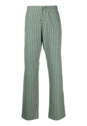 Pantaloni dritti a quadretti Royal