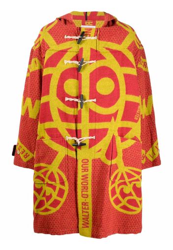 Walter Van Beirendonck Pre-Owned 2000s Puk-Pukcoat hooded coat - Giallo