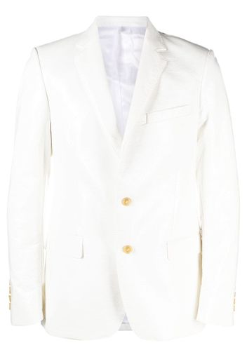 Walter Van Beirendonck single-breasted tailored blazer - Bianco