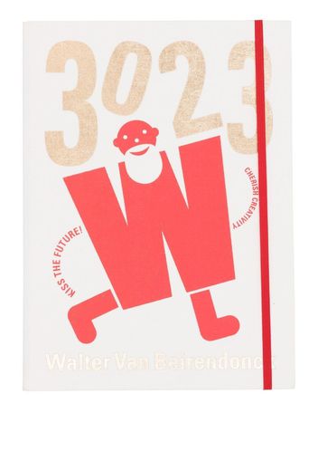 Walter Van Beirendonck graphic print 12-month planner - Bianco