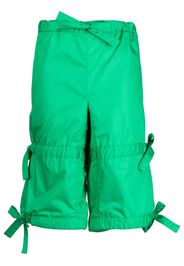 Walter Van Beirendonck Star strap-detailed shorts - Verde