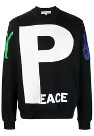 Walter Van Beirendonck graphic-print cotton sweatshirt - Nero