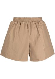 Walter Van Beirendonck Basic elasticated-waist shorts - Toni neutri