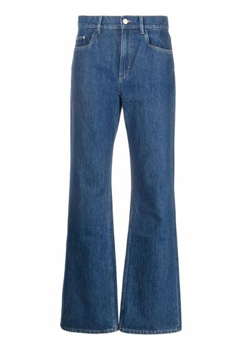Wandler low-rise flared jeans - Blu