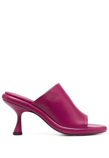 Wandler June 15mm mules - Rosa