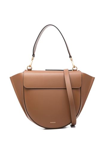 Wandler medium Hortensia leather tote bag - Marrone