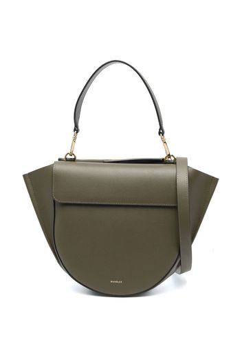 Wandler medium Hortensia leather tote bag - Verde