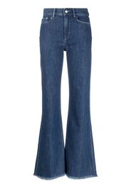 Wandler high-waisted flared jeans - Blu