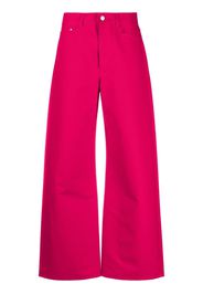 Wandler straight-leg cotton trousers - Rosa