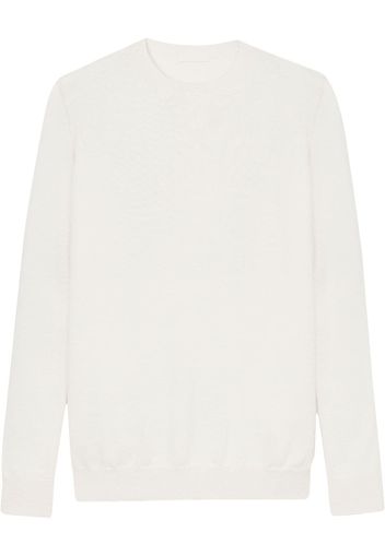 WARDROBE.NYC fine knit merino wool jumper - Bianco