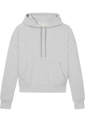 WARDROBE.NYC drawstring cotton hoodie - Grigio