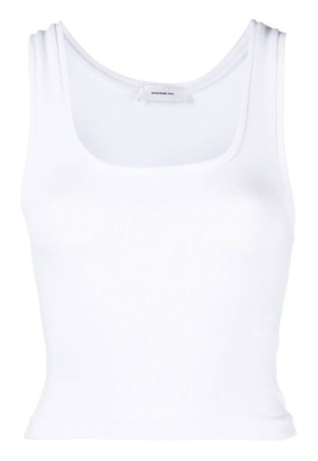 WARDROBE.NYC sleeveless cotton -stretch tank - Bianco