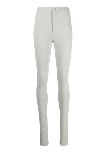 WARDROBE.NYC high-waisted leggings - Grigio