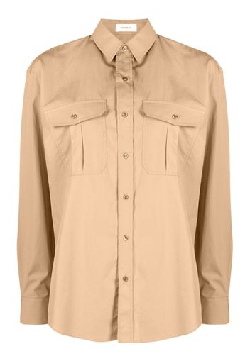 WARDROBE.NYC Oversize cotton shirt - Toni neutri