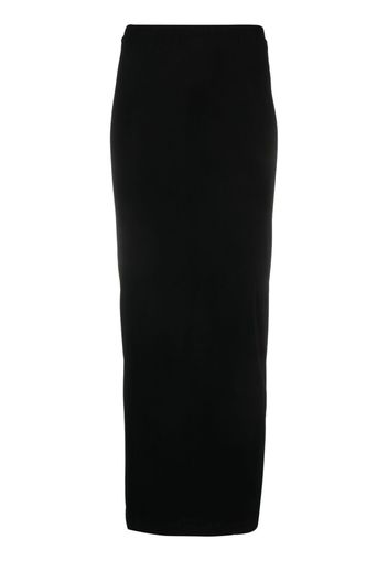 WARDROBE.NYC elasticated-waistband maxi skirt - Nero