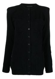 WARDROBE.NYC button-up cotton cardigan - Nero