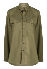 WARDROBE.NYC Oversize cotton shirt - Verde