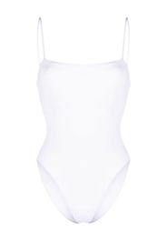 WARDROBE.NYC square-neck spaghetti-strap one-piece - Bianco