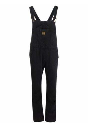 WASHINGTON DEE CEE logo dungaree jumpsuit - Nero