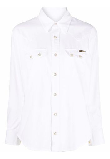 WASHINGTON DEE CEE long-sleeve cotton shirt - Bianco