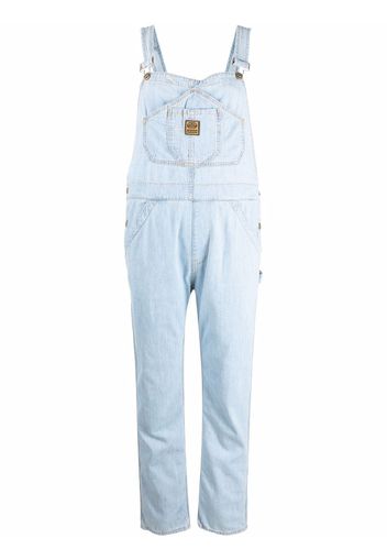 WASHINGTON DEE CEE straight-cut denim overalls - Blu