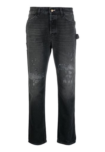 WASHINGTON DEE CEE Jeans dritti con effetto vissuto - BLACK