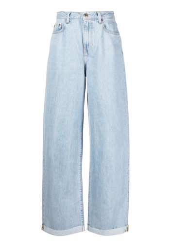 Washington Dee Cee high-waist wide-leg jeans - Blu