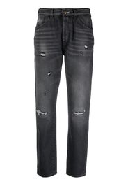 WASHINGTON DEE CEE ripped slim-cut jeans - Grigio