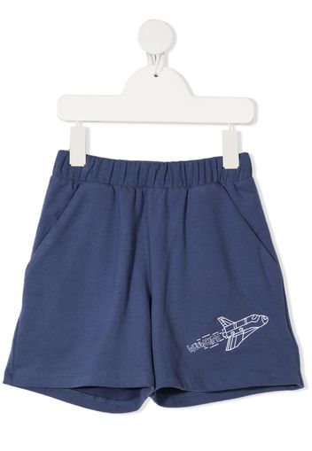 WAUW CAPOW by BANGBANG Shorts Ace con stampa - Blu