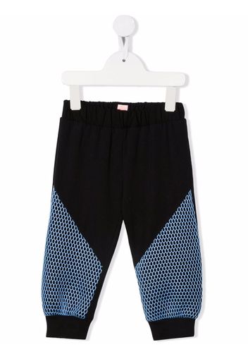 WAUW CAPOW by BANGBANG Pantaloni sportivi con design color-block Max - Nero