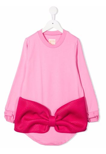 WAUW CAPOW by BANGBANG Abito Ursula con fiocco oversize - Rosa