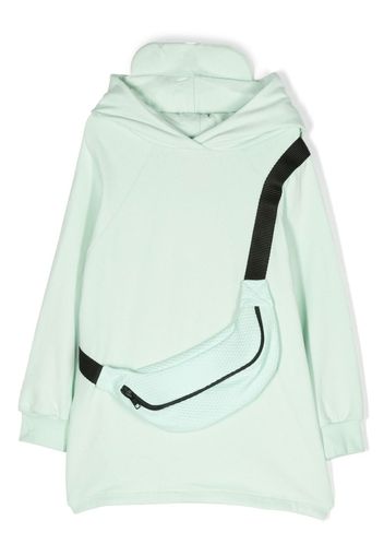 WAUW CAPOW by BANGBANG Evelyn hooded jumper dress - Verde