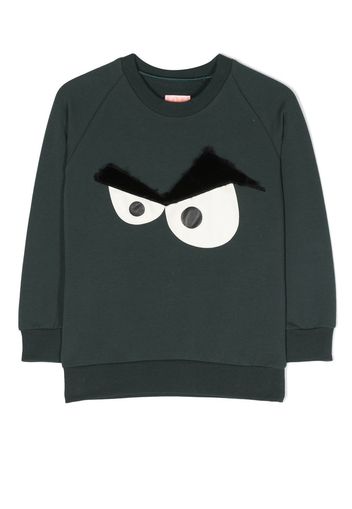 WAUW CAPOW by BANGBANG Cool Cooper crew neck sweatshirt - Verde