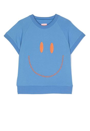 WAUW CAPOW by BANGBANG T-shirt Positive Poul - Blu