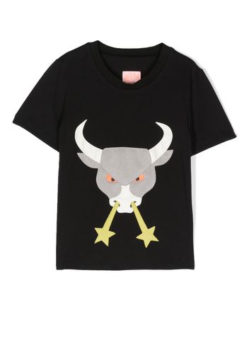 WAUW CAPOW by BANGBANG T-shirt Toro - Nero