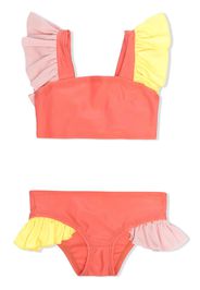 WAUW CAPOW by BANGBANG Set bikini con ruches Loretta - Arancione